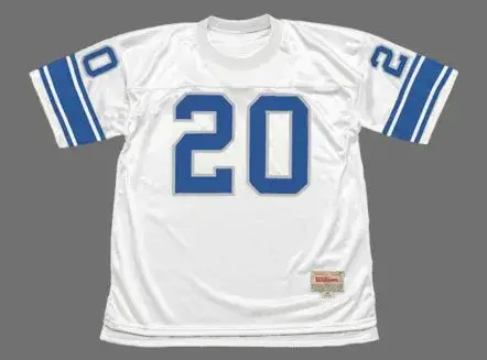 BILLY SIMS Detroit Lions 1980 Throwback NFL Football Jersey