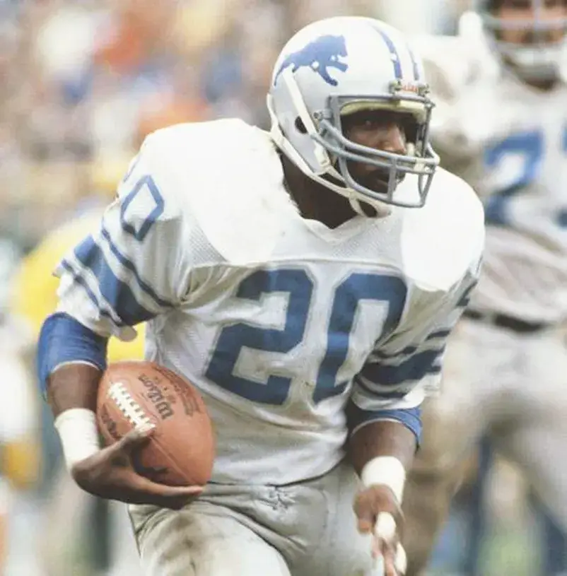 BILLY SIMS Detroit Lions 1980 Throwback NFL Football Jersey 