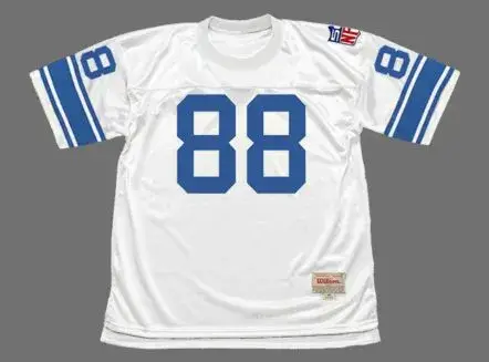 CHARLIE SANDERS Detroit Lions 1969 Throwback NFL Football Jersey