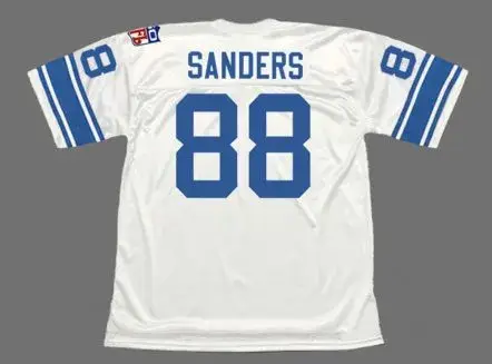 CHARLIE SANDERS Detroit Lions 1969 Throwback NFL Football Jersey 