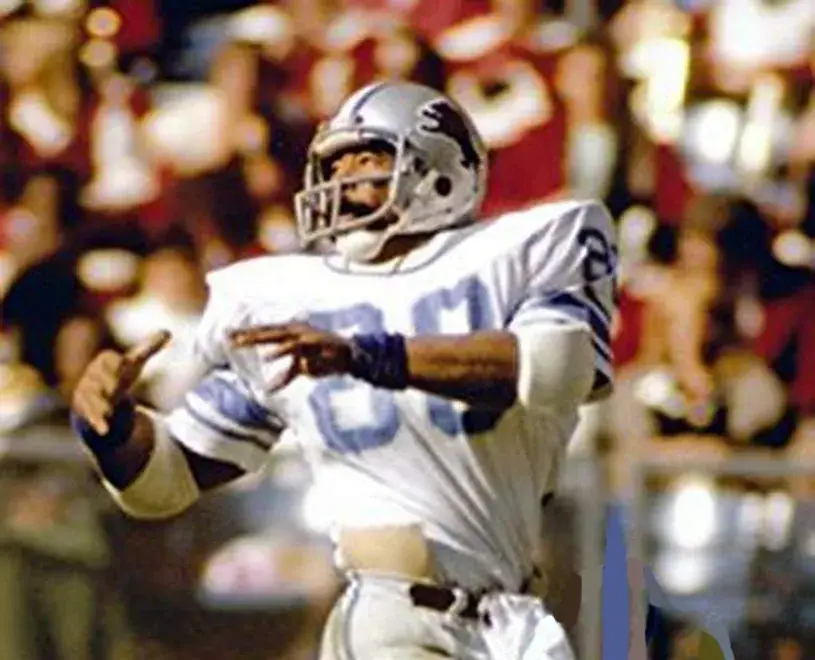 CHARLIE SANDERS Detroit Lions 1969 Throwback NFL Football Jersey 