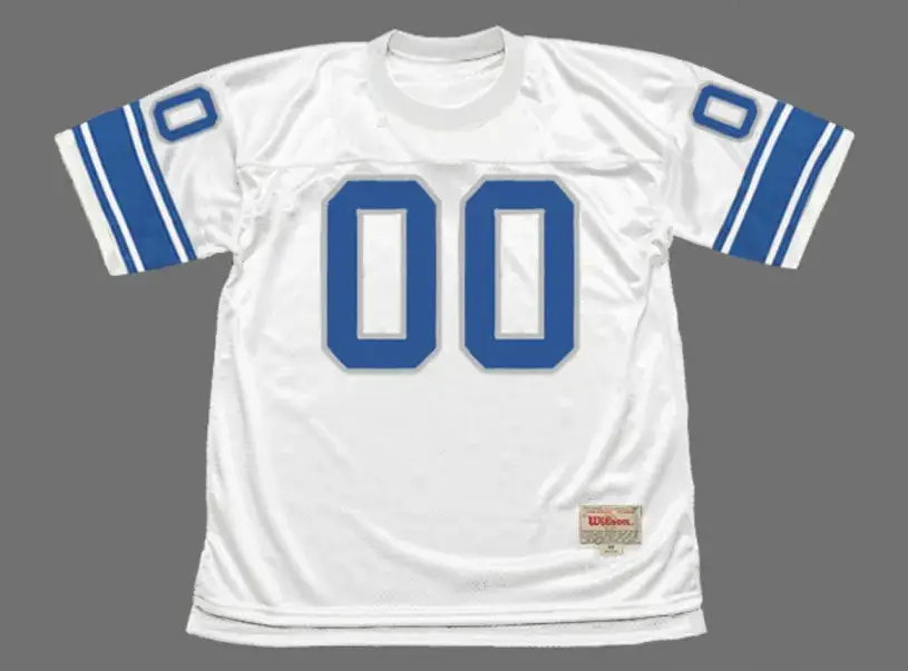 DETROIT LIONS 1970’s Throwback NFL Jersey Customized “Any Name & Number(s)”