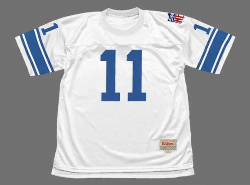 GREG LANDRY Detroit Lions 1969 Throwback NFL Football Jersey