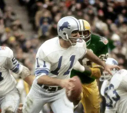 GREG LANDRY Detroit Lions 1969 Throwback NFL Football Jersey 