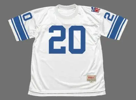 LEM BARNEY Detroit Lions 1969 Throwback NFL Football Jersey