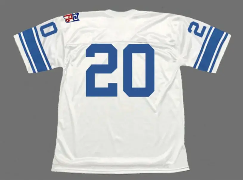 LEM BARNEY Detroit Lions 1969 Throwback NFL Football Jersey 