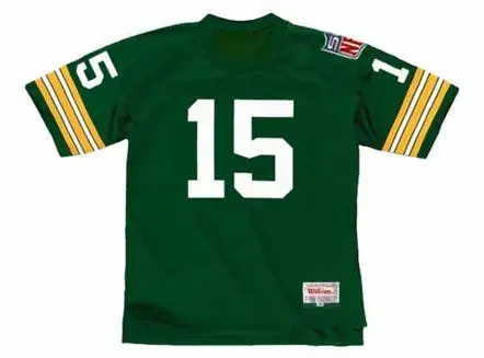 BART STARR Green Bay Packers 1969 Throwback NFL Football Jersey