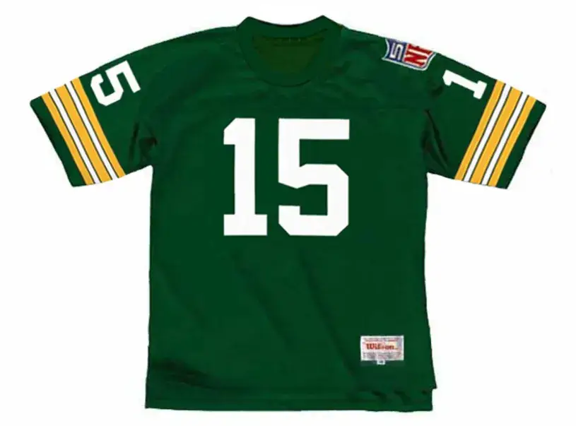 BART STARR Green Bay Packers 1969 Throwback NFL Football Jersey