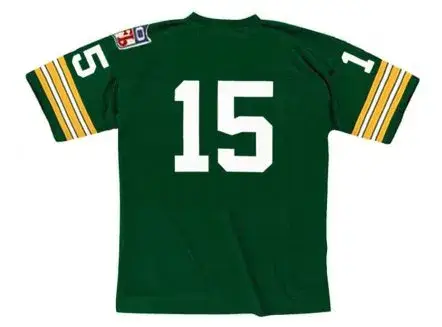 BART STARR Green Bay Packers 1969 Throwback NFL Football Jersey 