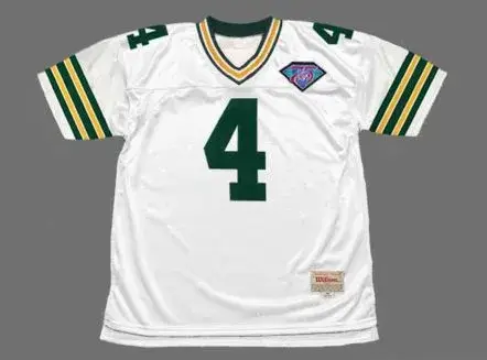 BRETT FAVRE Green Bay Packers 1994 Throwback NFL Football Jersey