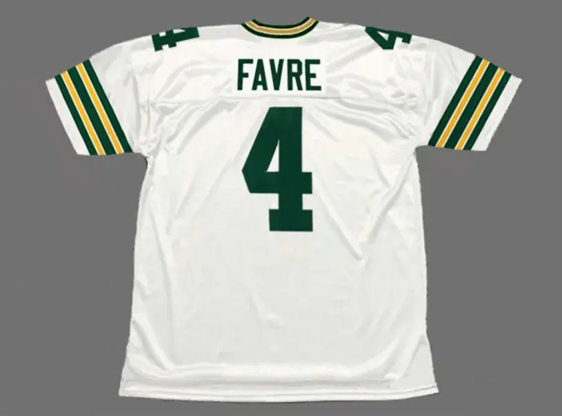 BRETT FAVRE Green Bay Packers 1994 Throwback NFL Football Jersey 