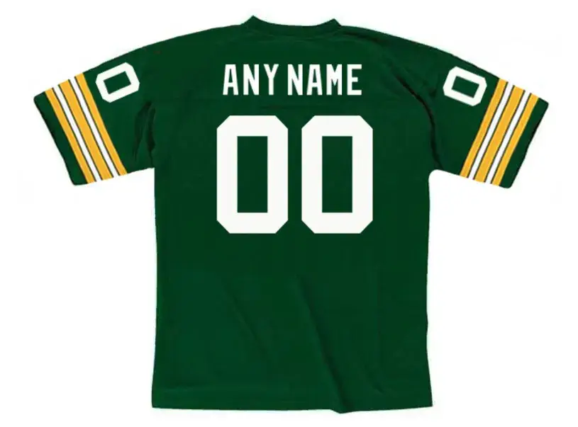 GREEN BAY PACKERS 1970’s Throwback NFL Jersey Customized “Any Name & Number(s)” 