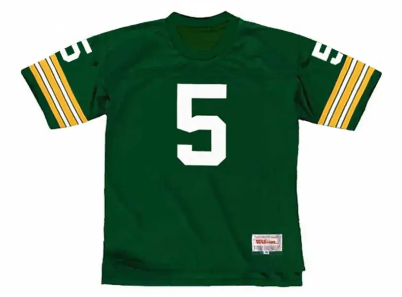 PAUL HORNUNG Green Bay Packers 1960’s Throwback NFL Football Jersey
