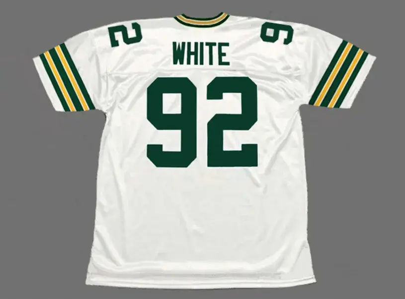 REGGIE WHITE Green Bay Packers 1994 Throwback NFL Football Jersey 