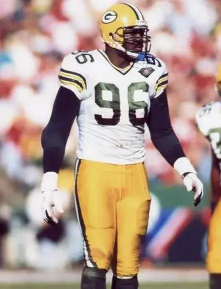 SEAN JONES Green Bay Packers 1994 Throwback NFL Football Jersey 