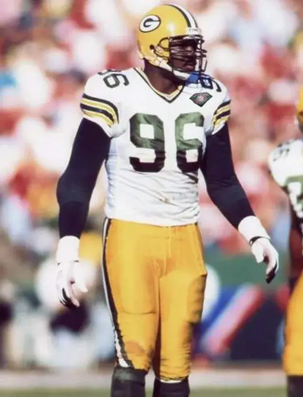 SEAN JONES Green Bay Packers 1994 Throwback NFL Football Jersey 