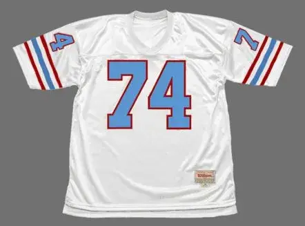 BRUCE MATTHEWS Houston Oilers 1988 Throwback NFL Football Jersey