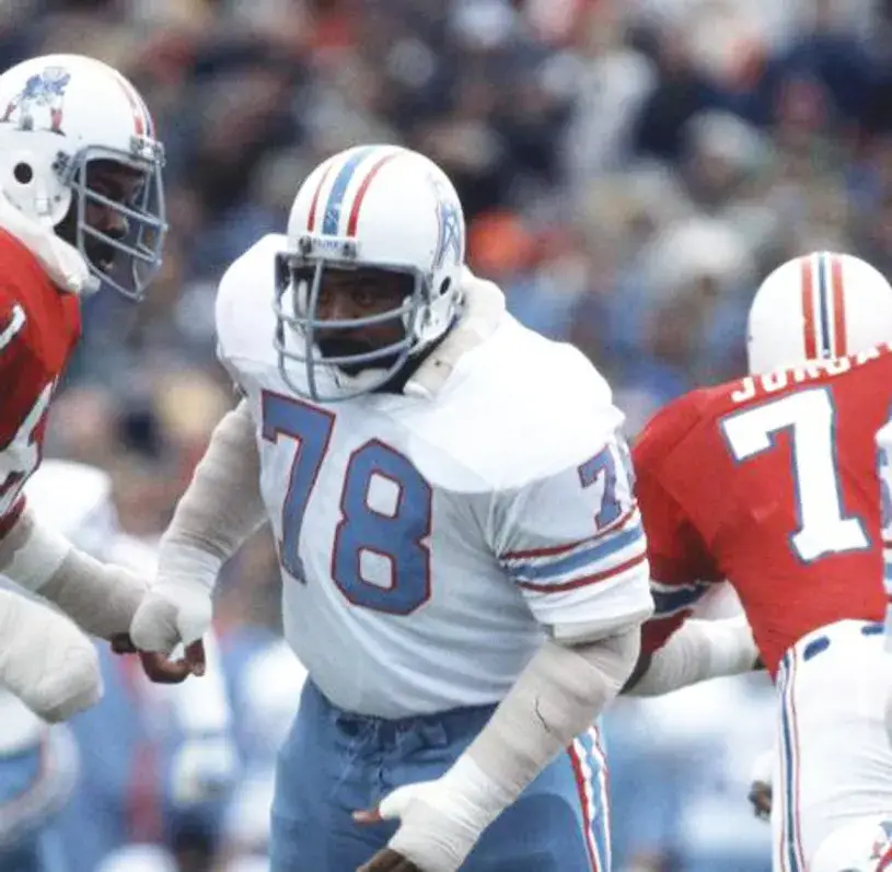 CURLEY CULP Houston Oilers 1977 Throwback NFL Football Jersey 