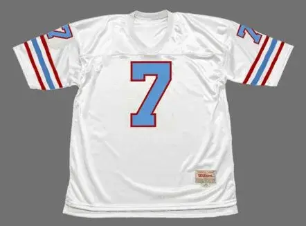DAN PASTORINI Houston Oilers 1979 Throwback NFL Football Jersey