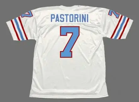 DAN PASTORINI Houston Oilers 1979 Throwback NFL Football Jersey 