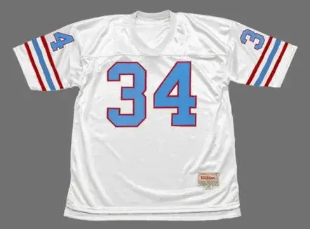 EARL CAMPBELL Houston Oilers 1980 Throwback NFL Football Jersey