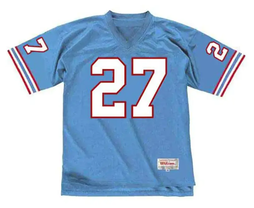 EDDIE GEORGE Houston Oilers 1996 Throwback NFL Football Jersey