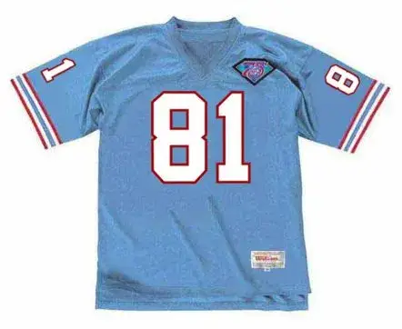 ERNEST GIVINS Houston Oilers 1994 Throwback NFL Football Jersey
