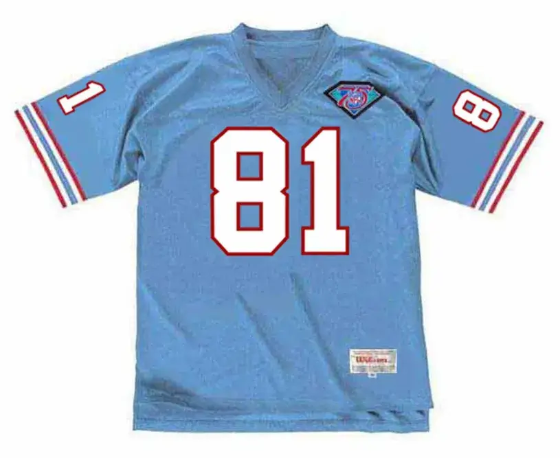 ERNEST GIVINS Houston Oilers 1994 Throwback NFL Football Jersey