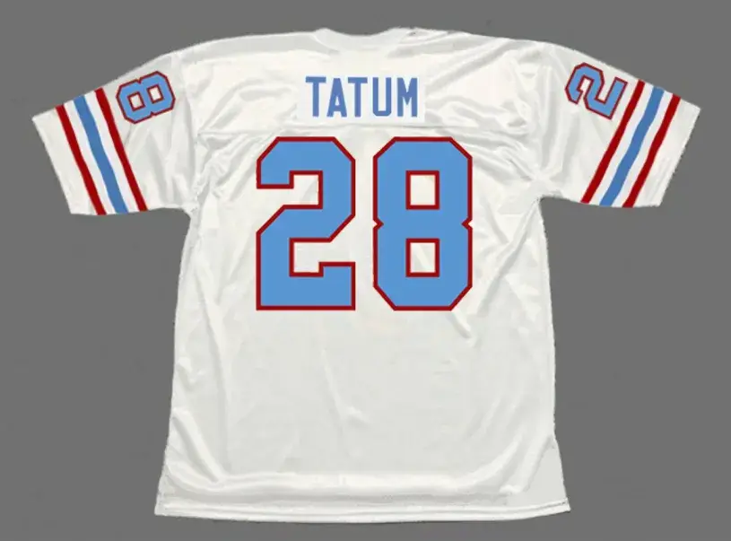 JACK TATUM Houston Oilers 1980 Throwback NFL Football Jersey 