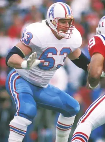 MIKE MUNCHAK Houston Oilers 1988 Throwback NFL Football Jersey 