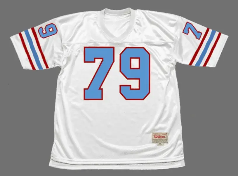 RAY CHILDRESS Houston Oilers 1988 Throwback NFL Football Jersey