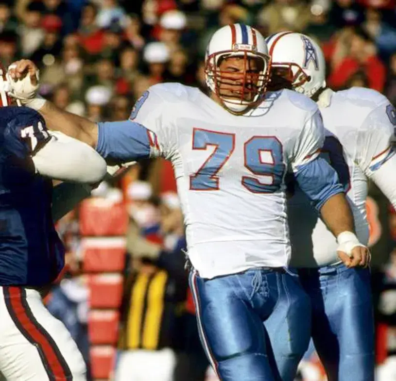 RAY CHILDRESS Houston Oilers 1988 Throwback NFL Football Jersey 