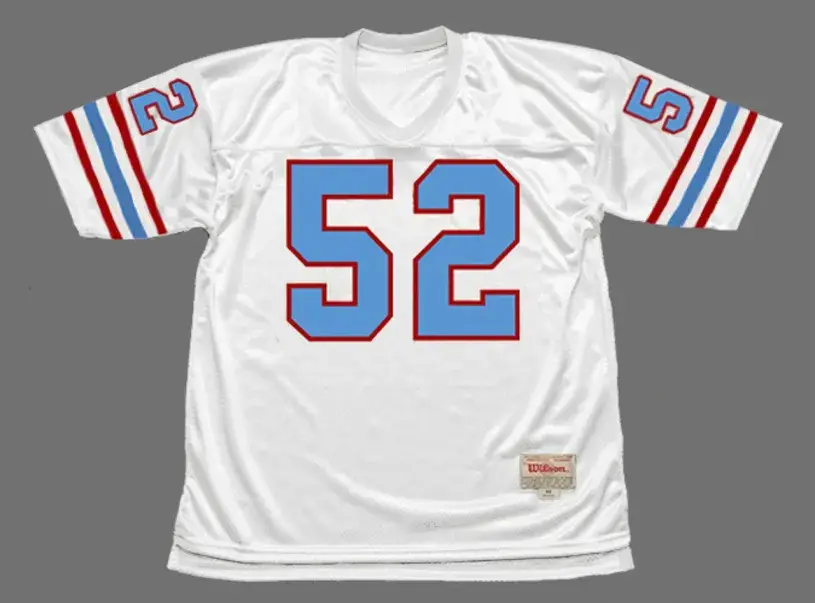 ROBERT BRAZILE Houston Oilers 1977 Throwback NFL Football Jersey