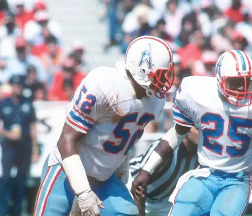 ROBERT BRAZILE Houston Oilers 1977 Throwback NFL Football Jersey 