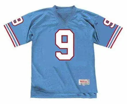 STEVE McNAIR Houston Oilers 1996 Throwback NFL Football Jersey