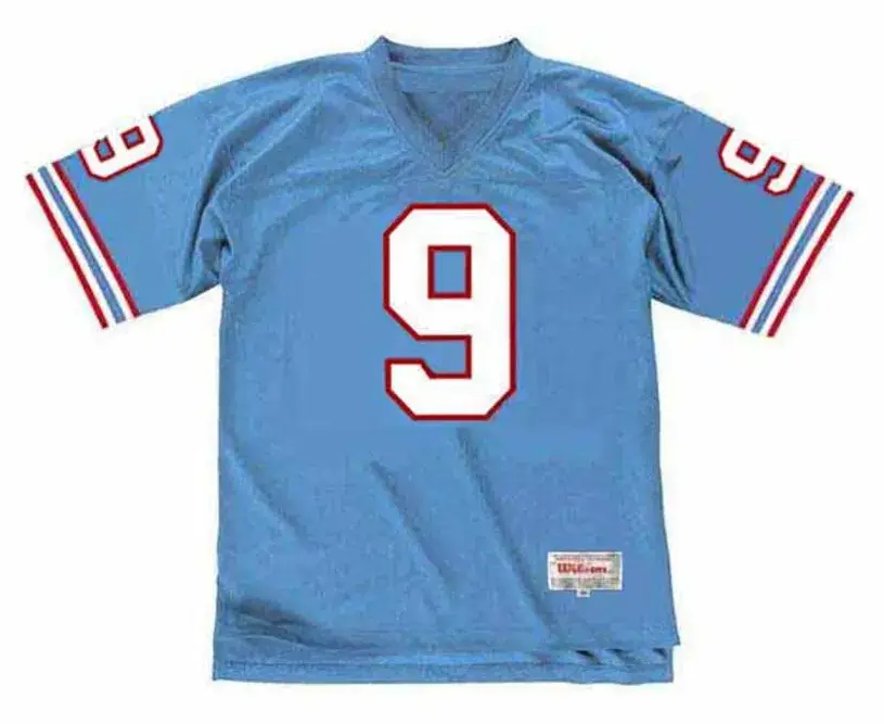 STEVE McNAIR Houston Oilers 1996 Throwback NFL Football Jersey
