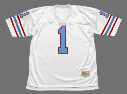 WARREN MOON Houston Oilers 1988 Throwback NFL Football Jersey