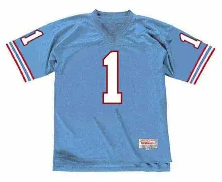 WARREN MOON Houston Oilers 1991 Throwback NFL Football Jersey