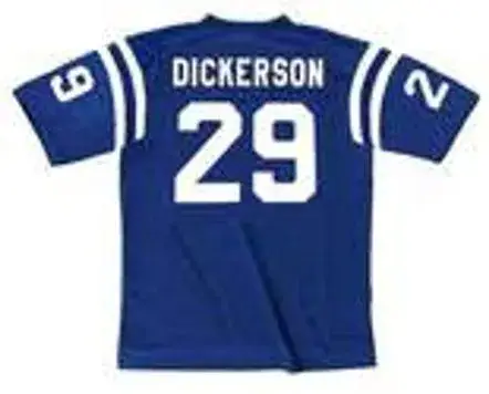 ERIC DICKERSON Indianapolis Colts 1988 Throwback Home NFL Football Jersey 