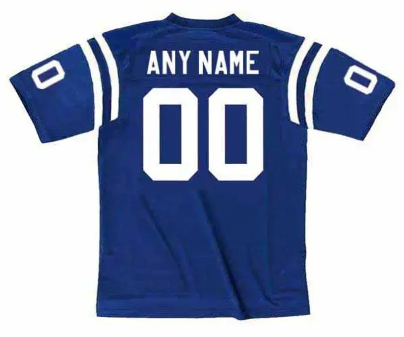 INDIANAPOLIS COLTS 1990’s Throwback Home NFL Jersey Customized “Any Name & Number(s)” 
