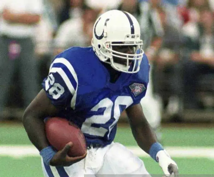 INDIANAPOLIS COLTS 1990’s Throwback Home NFL Jersey Customized “Any Name & Number(s)” 