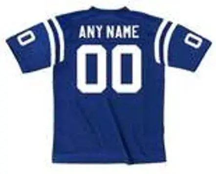 INDIANAPOLIS COLTS 1990’s Throwback Home NFL Jersey Customized “Any Name & Number(s)” 