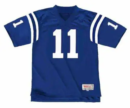 JEFF GEORGE Indianapolis Colts 1992 Throwback Home NFL Football Jersey