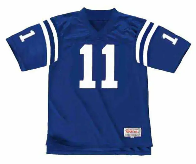 JEFF GEORGE Indianapolis Colts 1992 Throwback Home NFL Football Jersey