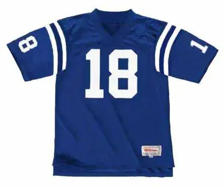 PEYTON MANNING Indianapolis Colts 1998 Throwback Home NFL Football Jersey
