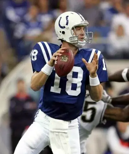 PEYTON MANNING Indianapolis Colts 1998 Throwback Home NFL Football Jersey 