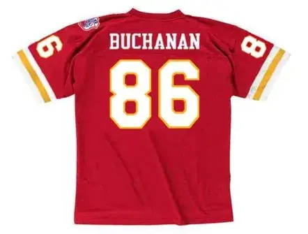 BUCK BUCHANAN Kansas City Chiefs 1969 Throwback Home NFL Football Jersey 