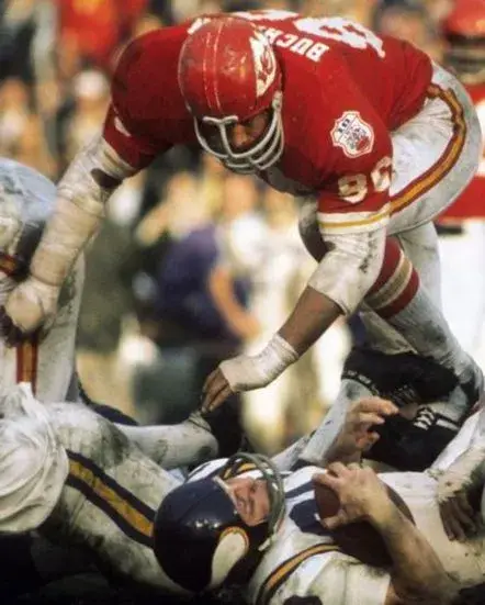 BUCK BUCHANAN Kansas City Chiefs 1969 Throwback Home NFL Football Jersey 