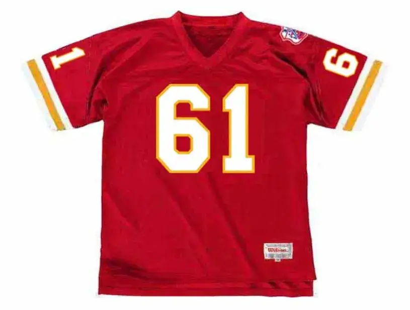 CURLEY CULP Kansas City Chiefs 1969 Throwback Home NFL Football Jersey