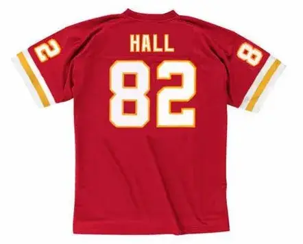DANTE HALL Kansas City Chiefs 2002 Throwback Home NFL Football Jersey 